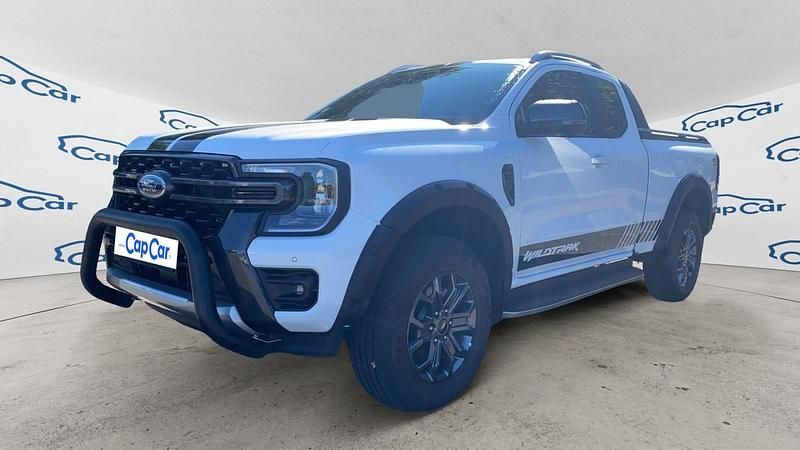 Blanc Utilisé 2023 Ford Ranger Wildtrack Pick-up | 44 990 € (Prix cher) - Image 1/3