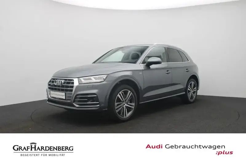 Gris Utilisé 2020 Audi Q5 S-Line SUV | 33 880 € (Super prix) - Image 1/4