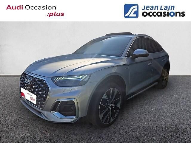 Argent fleuret métallisé Utilisé 2023 Audi Q5 Sportback S-Line SUV | 52 290 € (Prix assez cher) - Image 1/4