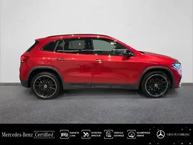 Occasion Mercedes GLA250 AMG line 2022 Rouge patagonie métallisé manufaktur SUV