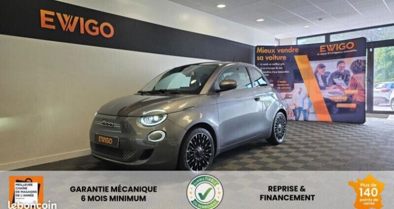 Gris Utilisé 2021 Fiat 500e Citadine | 13 990 € (Bon prix) - Image 1/4
