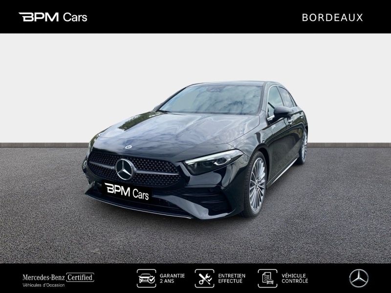 Noir Utilisé 2024 Mercedes A200 Berline | 41 900 € (Prix cher) - Image 1/3