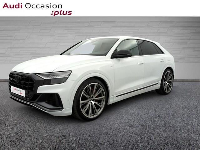Blanc glacier métallisé Utilisé 2023 Audi Q8 Competition SUV | 79 900 € (Prix juste) - Image 1/4