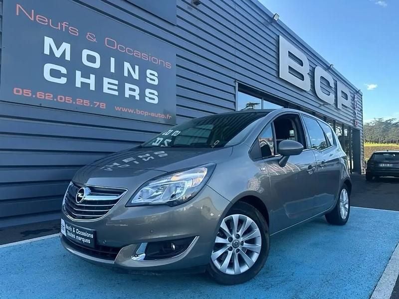 Gris Utilisé 2016 Opel Meriva Cosmo Monospace | 9 990 € (Prix juste) - Image 1/4