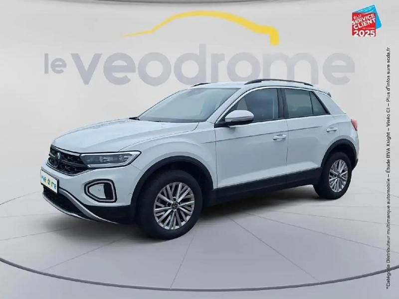 Blanc Utilisé 2022 VW T-Roc Life SUV | 21 499 € (Prix juste) - Image 1/4