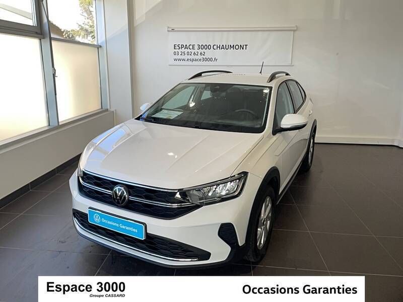 Blanc Utilisé 2023 VW Taigo Life SUV | 18 890 € (Prix juste) - Image 1/3