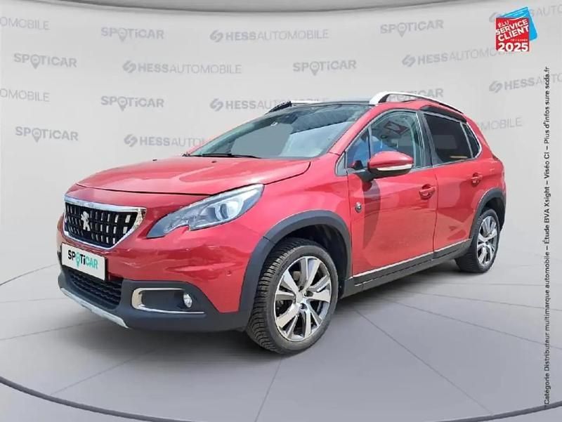 Rouge Utilisé 2019 Peugeot 2008 Crossway SUV | 10 999 € (Bon prix) - Image 1/4