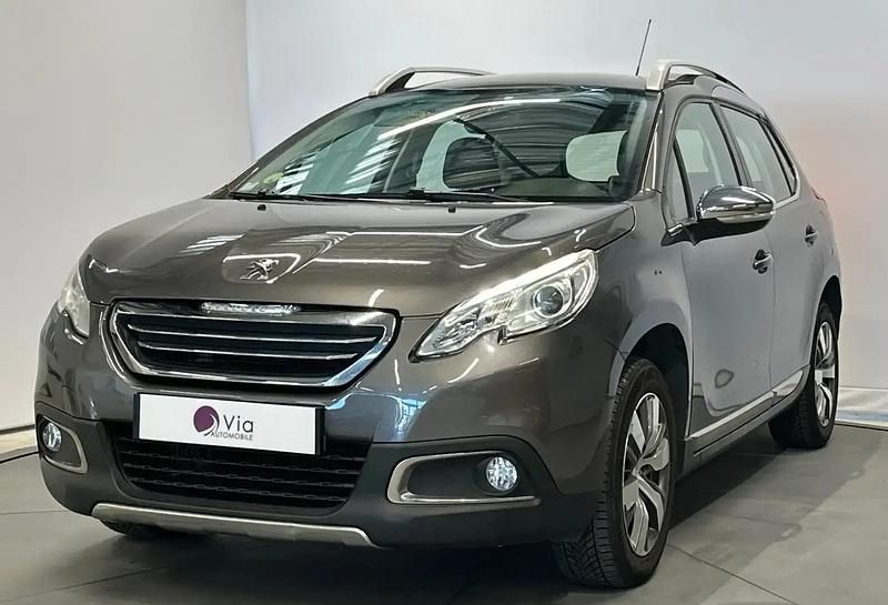Gris Utilisé 2015 Peugeot 2008 Allure SUV | 6 990 € (Prix assez cher) - Image 1/4