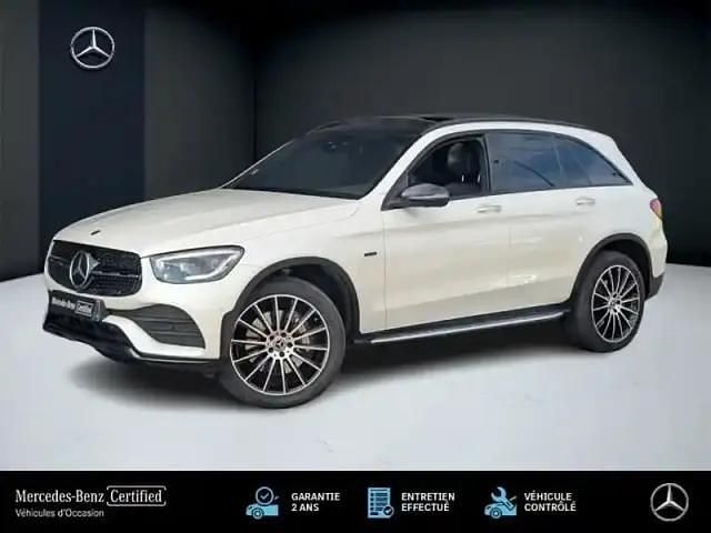 Gris Utilisé 2021 Mercedes GLC300 AMG line SUV | 42 889 € (Prix juste) - Image 1/4