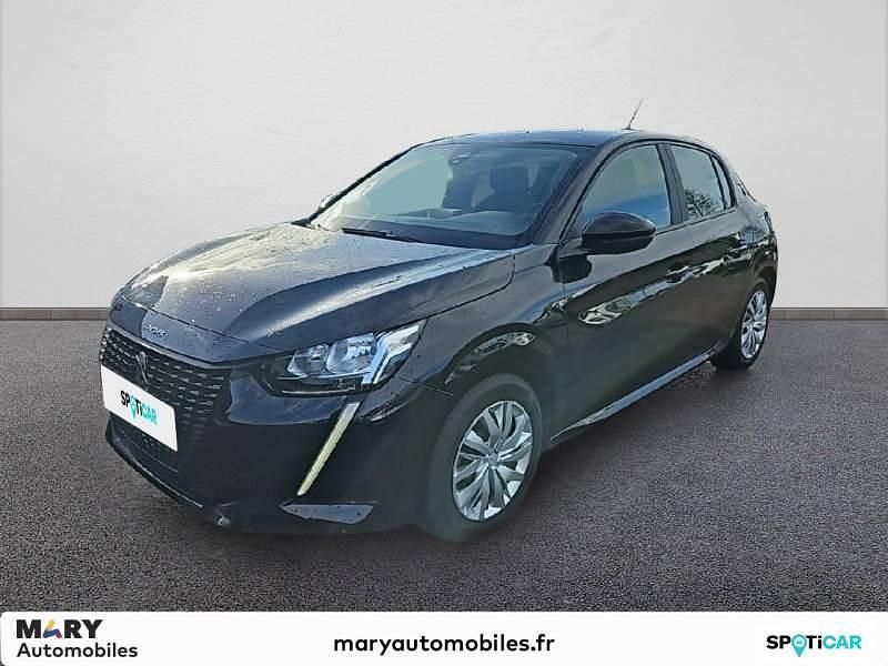 Noir Utilisé 2023 Peugeot 208 Active Citadine | 14 940 € (Prix juste) - Image 1/4