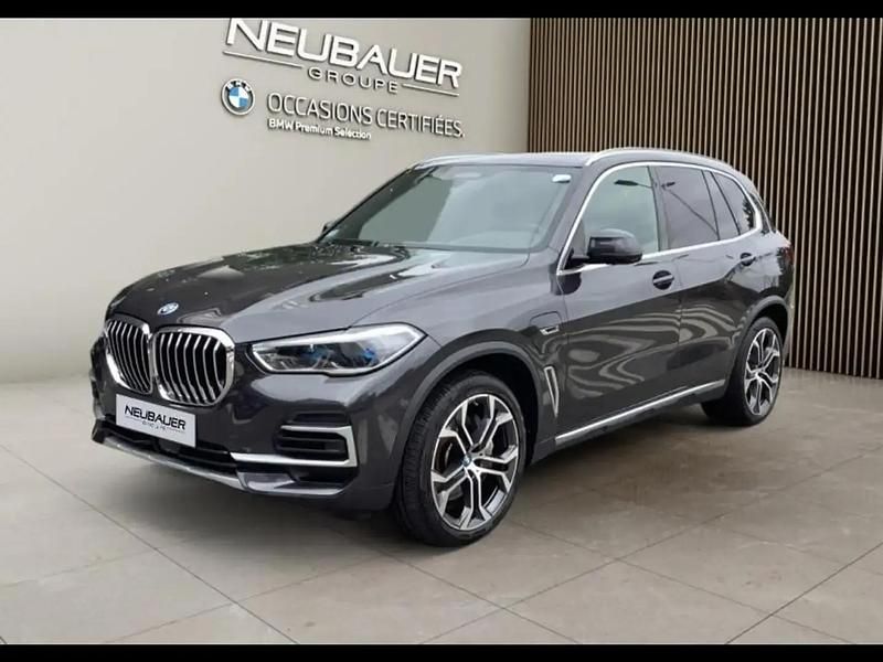 Gris Utilisé 2021 BMW X5 xLine SUV | 55 900 € (Prix juste) - Image 1/4