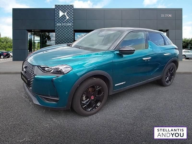 Bleu Utilisé 2021 DS Automobiles DS3 Crossback E-Tense Performance SUV | 17 489 € (Prix juste) - Image 1/4