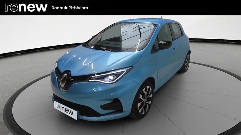 Bleu Occasion 2021 Renault Zoe LIMITED Citadine | 11 900 € (Prix juste) - Image 1/4
