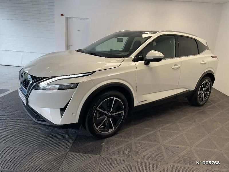 Blanc Occasion 2024 Nissan Qashqai Tekna SUV | 32 900 € (Prix assez cher) - Image 1/4