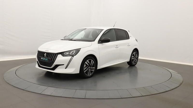 Blanc Utilisé 2023 Peugeot 208 Style Citadine | 15 190 € (Prix juste) - Image 1/3