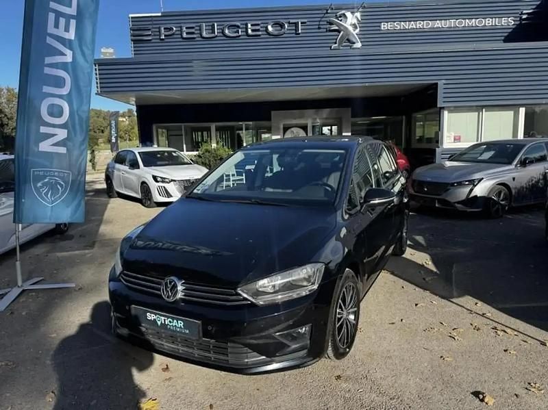 Blanc Occasion 2017 VW Golf Sportsvan Business Monospace | 12 990 € (Prix assez cher) - Image 1/4