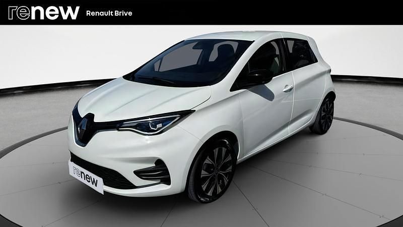 Blanc Utilisé 2021 Renault Zoe LIMITED Citadine | 13 490 € (Prix juste) - Image 1/4