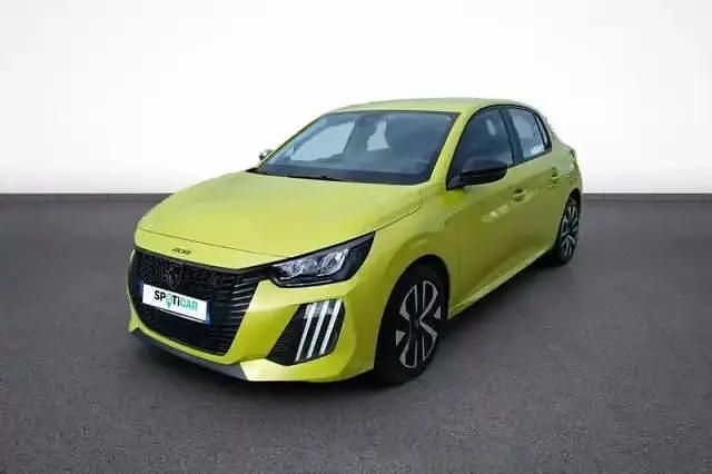 Jaune Utilisé 2025 Peugeot 208 Active Citadine | 15 490 € (Prix juste) - Image 1/4