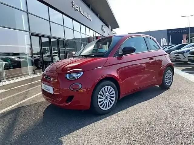 Rouge Utilisé 2025 Fiat 500e Red Citadine | 20 190 € (Prix cher) - Image 1/4
