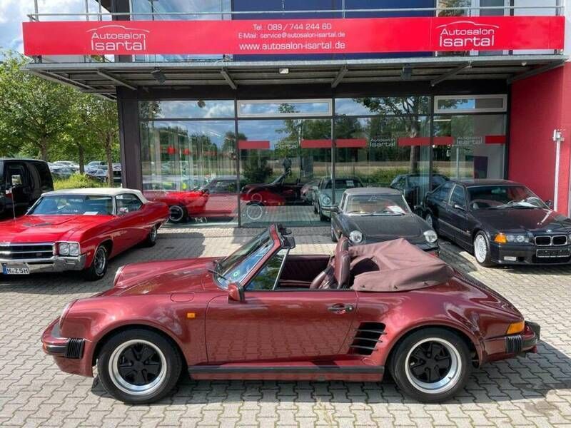 Rouge Utilisé 1986 Porsche 911 Carrera Cabriolet Cabriolet | 115 500 € - Image 1/4