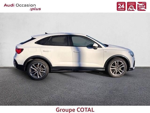 Occasion Audi Q3 Sportback S-Line 150 ch (110 kW) 2022 Blanc glacier métallisé SUV