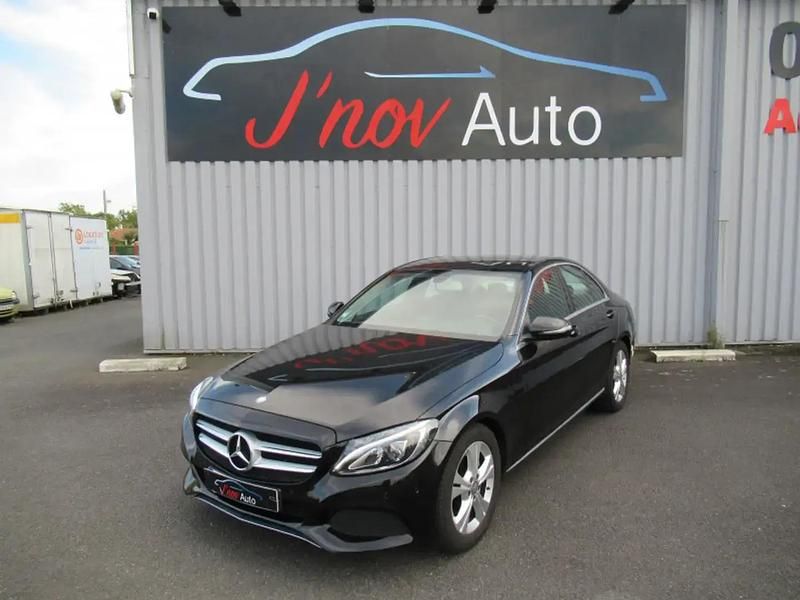 Noir Utilisé 2015 Mercedes C200 Business Berline | 18 990 € - Image 1/4