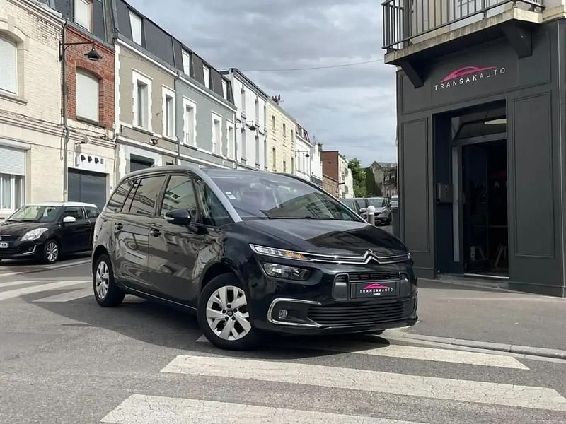 Noir Occasion 2019 Citroën C4 SpaceTourer Feel Monospace | 12 970 € (Prix juste) - Image 1/4