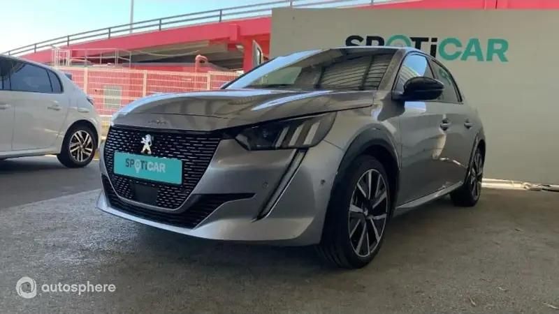 Gris Utilisé 2022 Peugeot 208 GT Citadine | 14 990 € (Prix juste) - Image 1/4