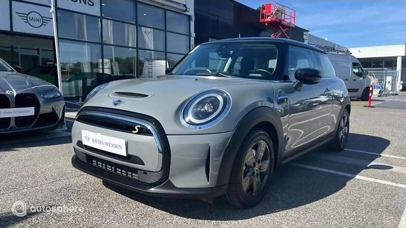 Gris Utilisé 2022 Mini Cooper SE Classic Citadine | 17 999 € (Prix juste) - Image 1/4