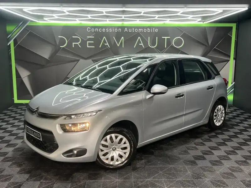 Gris Utilisé 2014 Citroën C4 Picasso Comfort Monospace | 6 990 € (Super prix) - Image 1/4