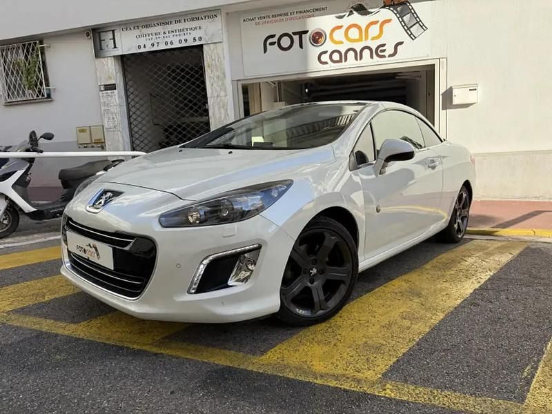 Blanc Utilisé 2012 Peugeot 308 CC Roland Garros Cabriolet | 8 700 € (Prix cher) - Image 1/4