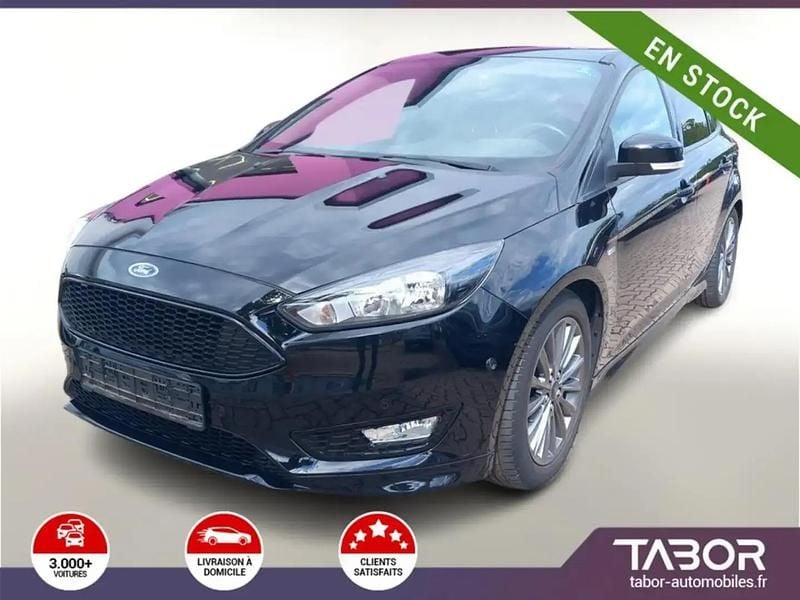 Noir Utilisé 2018 Ford Focus ST-Line | 14 788 € (Prix juste) - Image 1/4
