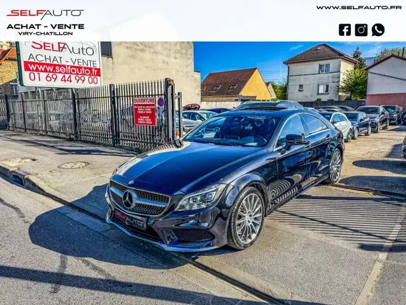 Noir Utilisé 2015 Mercedes CLS350 Sportline Berline | 24 980 € - Image 1/4