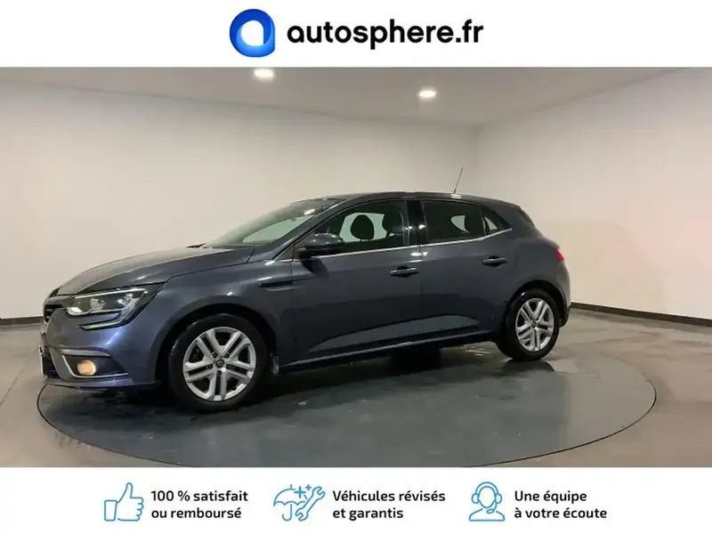 Gris titanium Utilisé 2020 Renault Mégane IV Business Berline | 17 499 € (Prix juste) - Image 1/4