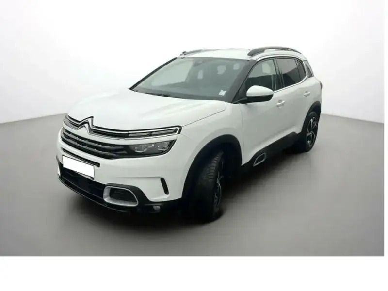 Blanc Utilisé 2021 Citroën C5 Aircross Shine SUV | 23 990 € (Prix cher) - Image 1/4