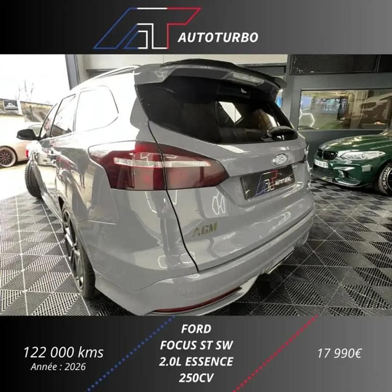 Occasion Ford Focus ST 254 ch (186 kW) 2016 Gris Break