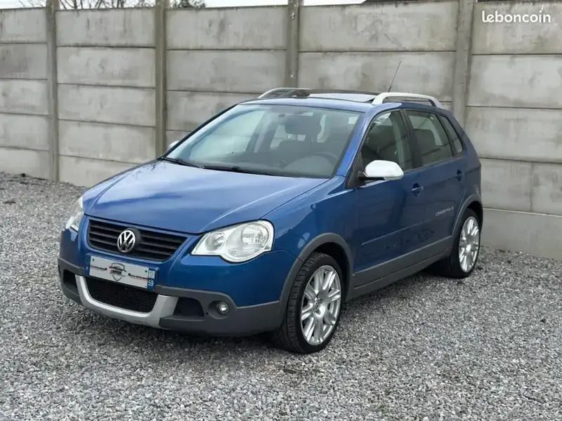 Bleu Utilisé 2007 VW Polo Berline | 4 490 € (Prix juste) - Image 1/4