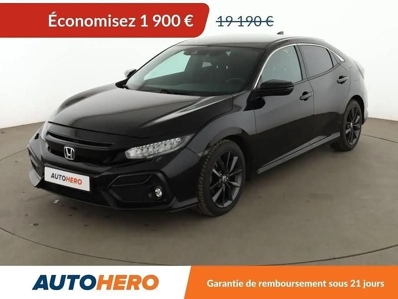 Noir Occasion 2019 Honda Civic Executive Berline | 17 290 € (Prix juste) - Image 1/2