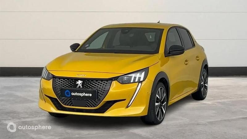Jaune Utilisé 2022 Peugeot 208 GT Citadine | 16 299 € (Prix juste) - Image 1/4