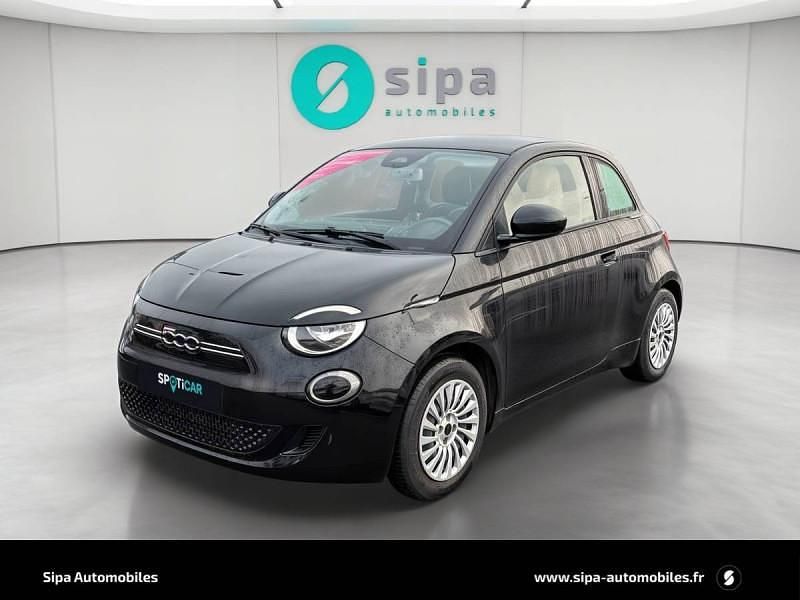 Noir Utilisé 2023 Fiat 500e Action Citadine | 13 490 € (Bon prix) - Image 1/4