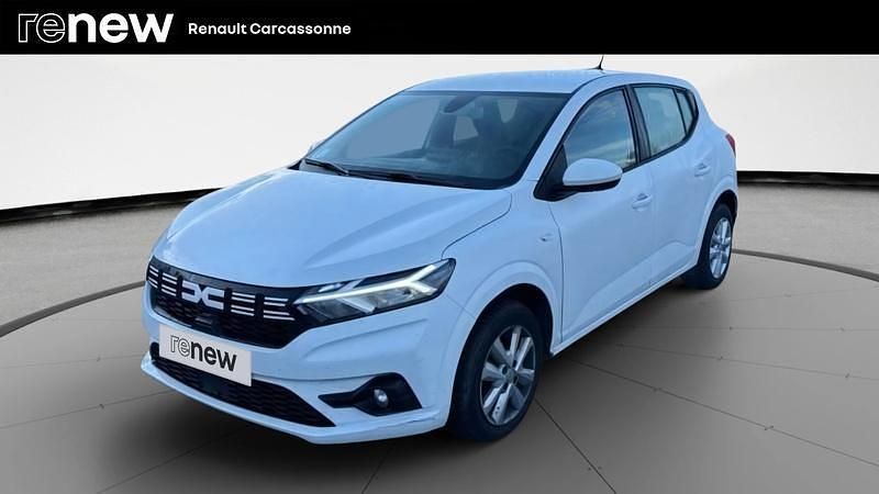 Blanc Utilisé 2023 Dacia Sandero Expression Citadine | 12 890 € (Bon prix) - Image 1/4