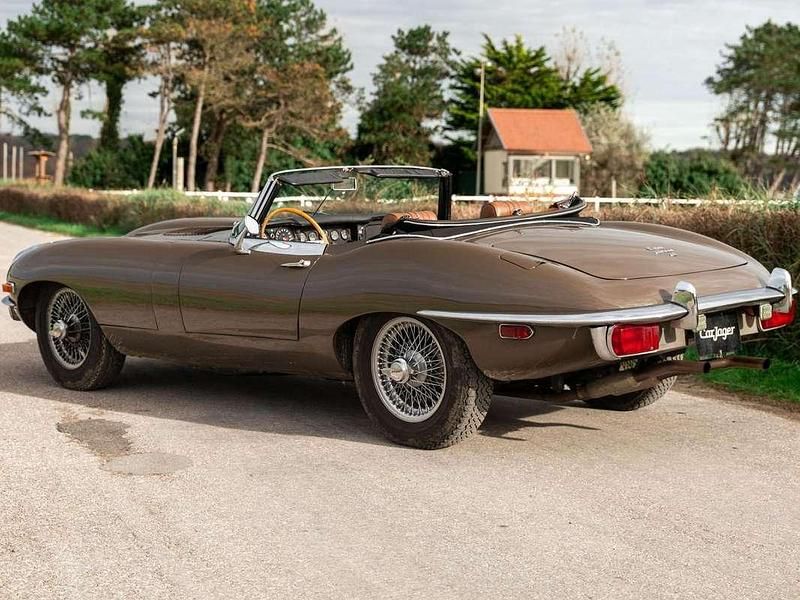 Occasion Jaguar E-Type S 265 ch (194 kW) 1969 Brun Cabriolet