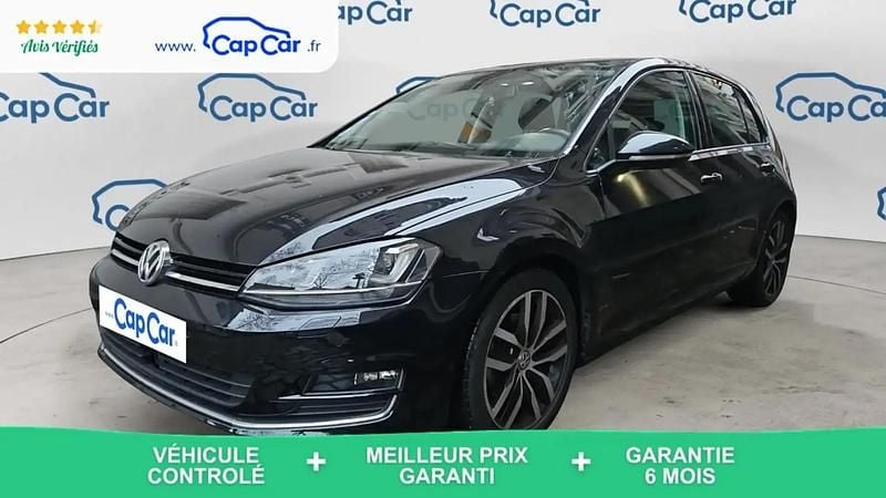 Noir Occasion 2016 VW Golf VII Berline | 16 490 € (Prix juste) - Image 1/4