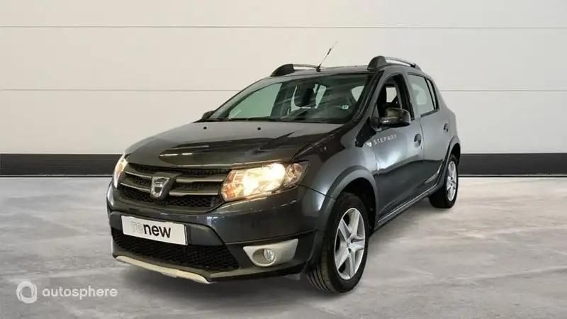 Gris Utilisé 2016 Dacia Sandero Prestige Citadine | 8 499 € (Prix juste) - Image 1/4