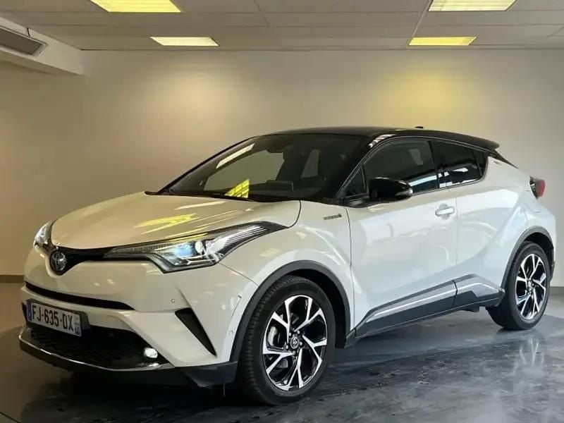 Blanc Utilisé 2019 Toyota C-HR SUV | 22 380 € (Prix juste) - Image 1/4