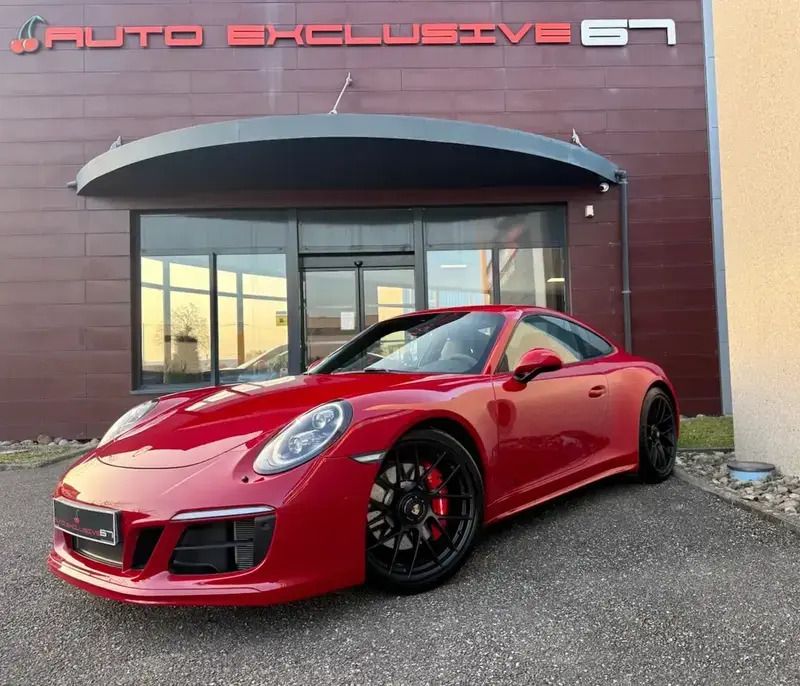 Rouge Utilisé 2018 Porsche 911 Carrera GTS Coupé | 119 990 € - Image 1/4