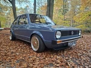 Bleu Occasion 1981 VW Golf I Citadine | 13 250 € - Image 1/4
