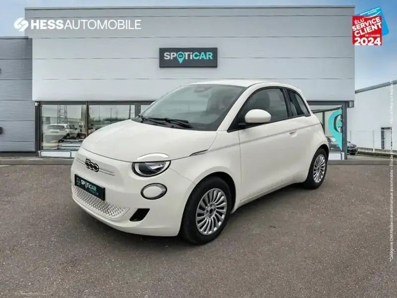 Blanc Utilisé 2022 Fiat 500e Action Berline | 12 499 € (Bon prix) - Image 1/4