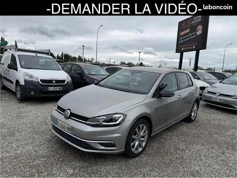 Beige Occasion 2019 VW Golf VII IQ Drive Berline | 14 990 € (Bon prix) - Image 1/4