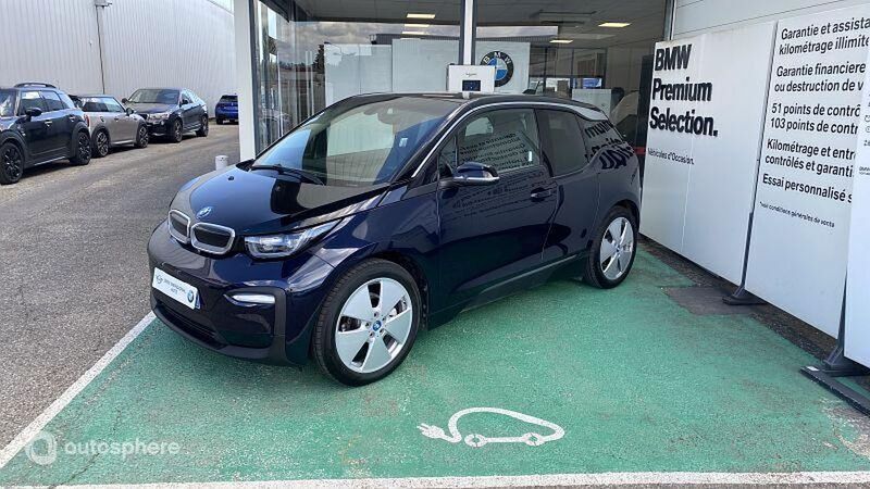 Bleu Utilisé 2018 BMW i3 Citadine | 13 299 € (Prix juste) - Image 1/4
